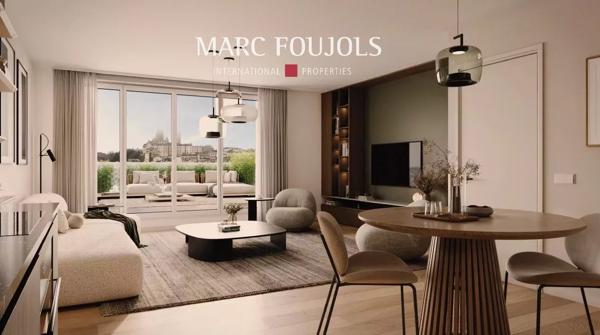 PARIS / MONTMARTRE – appartement neuf 5 pièces avec terrasses et vue sur le Sacré Cœur