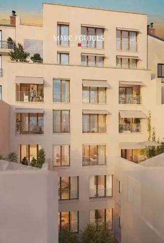 PARIS / MONTMARTRE – appartement neuf 5 pièces avec terrasses et vue sur le Sacré Cœur