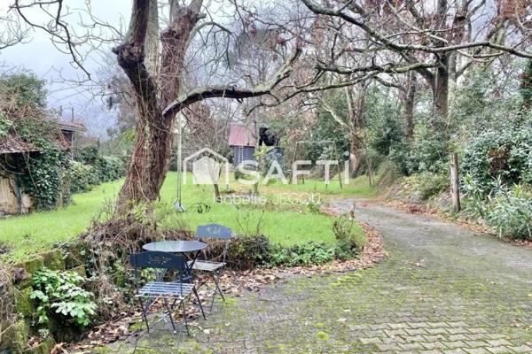 Arcachonnaise au port de Gujan-Mestras avec grand terrain au calme
