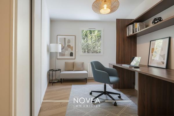 T4 rénové en rez de jardin résidence Pitance