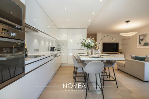 T4 rénové en rez de jardin résidence Pitance