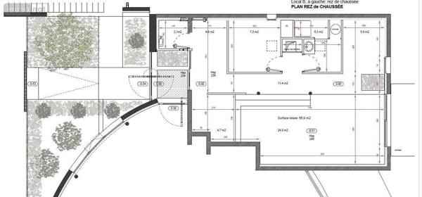 Local professionnel à louer à Pessac en Gironde (33600), ref : 147/841