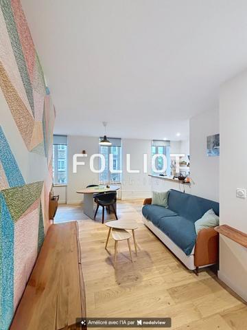 A LOUER Appartement au RDC 2 pièce(s) 40 m2 - " bail meublé à l'année " à GRANVILLE