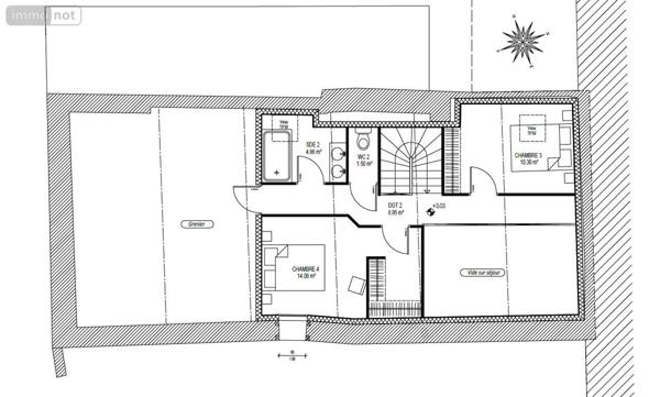 Maison à vendre à Cesson-Sévigné en Ille-et-Vilaine (35510), ref : GE702