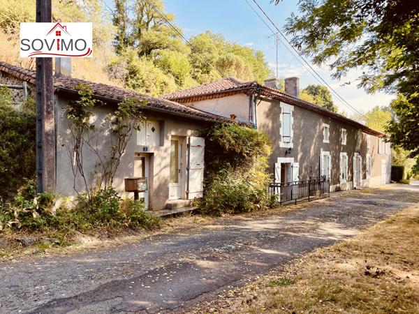SANS VOISIN, ANCIENNE MAISON DE MEUNIER AU COEUR D ELA NATURE , AUTHENTIQUE LONGÈRE PROCHE RIVIÈRE