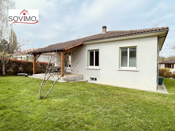 PROCHE RIVIÈRE, AU CALME, PAVILLON INDÉPENDANT SUR SOUS SOL AMÉNAGÉ, TERRASSE ET JARDIN