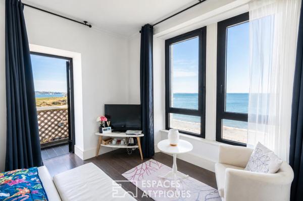 Demeure de prestige vue mer avec accès privé à la plage