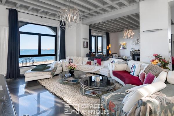 Demeure de prestige vue mer avec accès privé à la plage