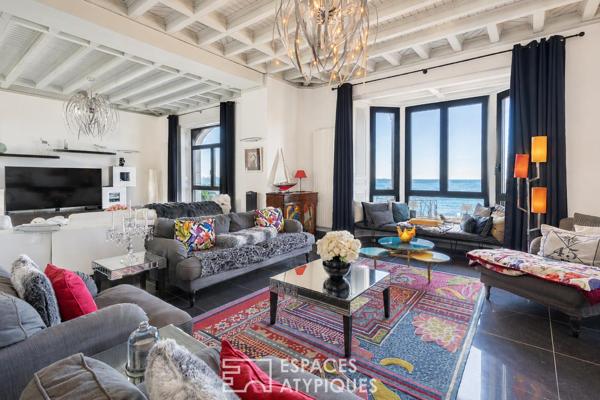 Demeure de prestige vue mer avec accès privé à la plage