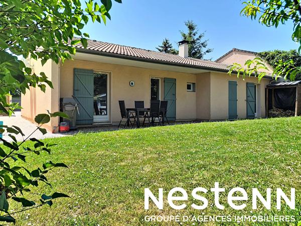 En EXCLUSIVITÉ chez NESTENN !CRÊCHES-SUR-SAÔNE - Maison de plain-pied 6 pièces d'environ 125 m² avec piscine et garage