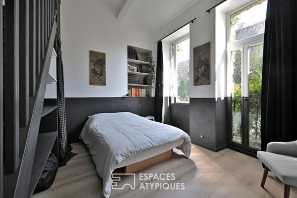 Maison de ville avec cour intérieure et piscine – quartier Révolution