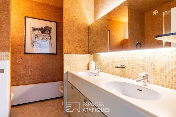 Étage élevé à raviver avec loggia et vue imprenable