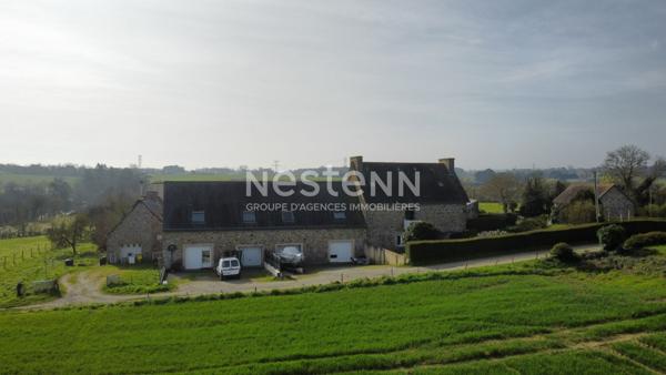 TRÉGUEUX - Ensemble immobilier de rapport - 4 logements loués - Rentabilité brute 6,45 %