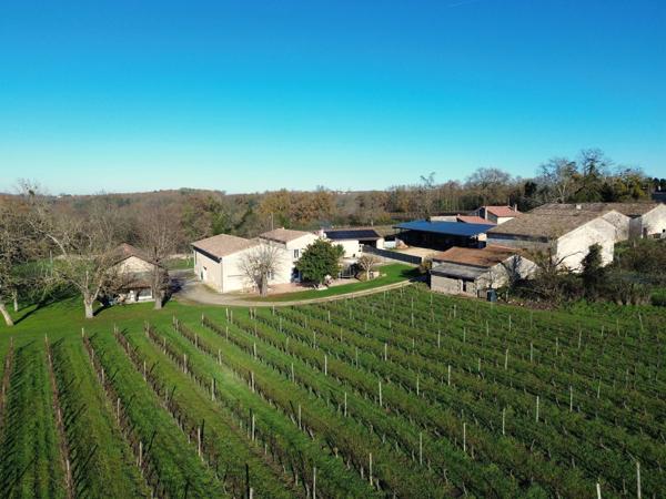 Vignoble AOC Bordeaux avec ferme rénovée et potentiel d'expansion