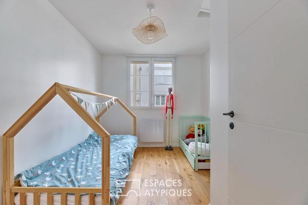 Comme une maison sur le toit avec rooftop et potentiel d’extension – Village d’Auteuil