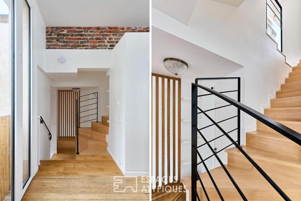Comme une maison sur le toit avec rooftop et potentiel d’extension – Village d’Auteuil