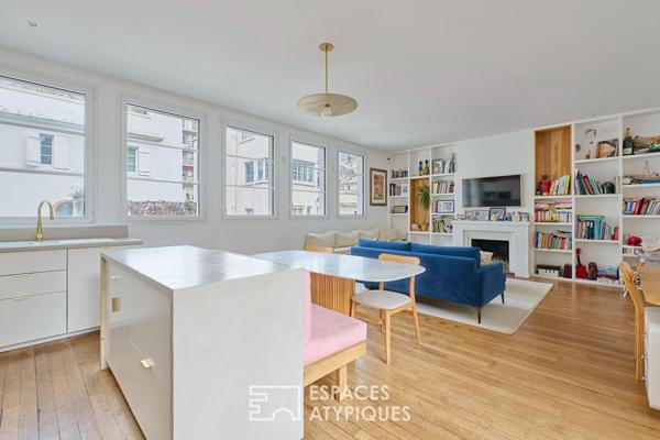 Comme une maison sur le toit avec rooftop et potentiel d’extension – Village d’Auteuil