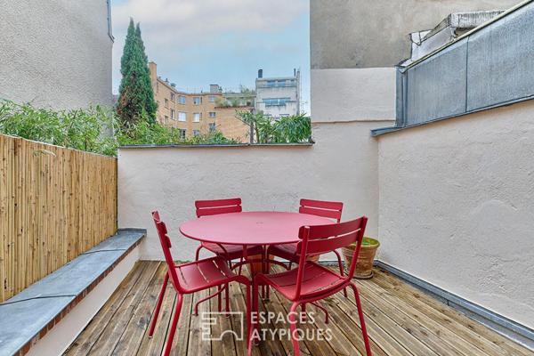 Comme une maison sur le toit avec rooftop et potentiel d’extension – Village d’Auteuil