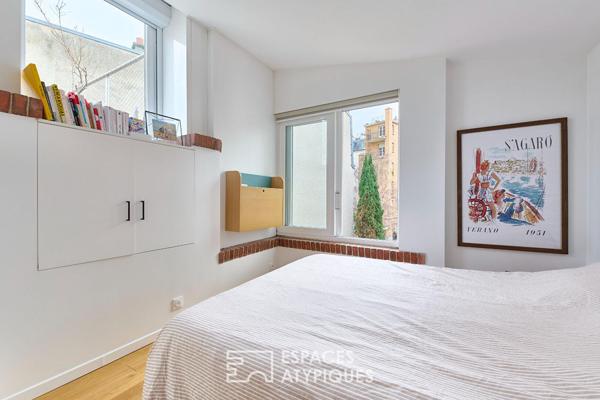 Comme une maison sur le toit avec rooftop et potentiel d’extension – Village d’Auteuil