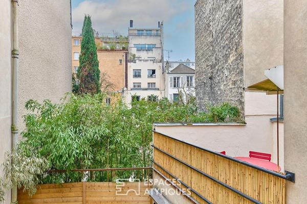 Comme une maison sur le toit avec rooftop et potentiel d’extension – Village d’Auteuil