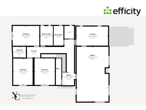 Maison 4 pièces - 129 m²