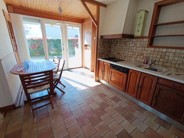 Maison de bourg – 90 m² – Jardin 400 m² – Centre de Loué