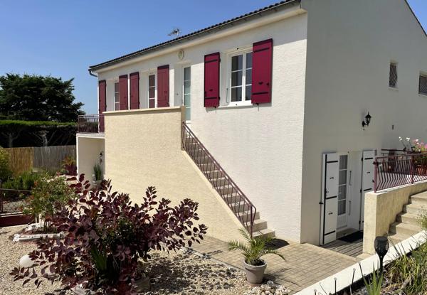 Maison familiale avec potentiel locatif à proximité de Saintes
