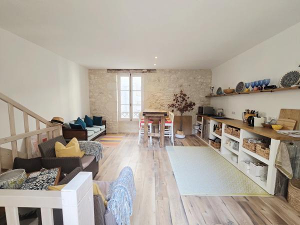 Maison de ville élégante et de caractère avec jardin de toit et appartement indépendant – Eymet