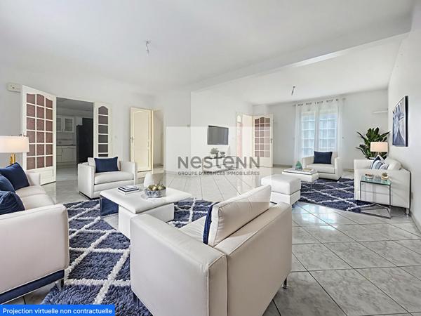 A Vendre - Maison Leuville Sur Orge 153 m² environ - 7 pièces - 5 chambres - Terrain 558 m² - Jardin - Terrasse - Proche N20 _ N104 , Commerces