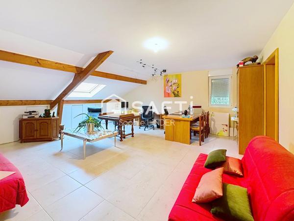 À Argancy maison de 253 m² + 125 m² sur un terrain de 4770 m2