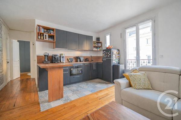 Appartement F3 à vendre  3 pièces - 48,57 m2 PARIS - 75020