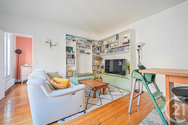 Appartement F3 à vendre  3 pièces - 48,57 m2 PARIS - 75020