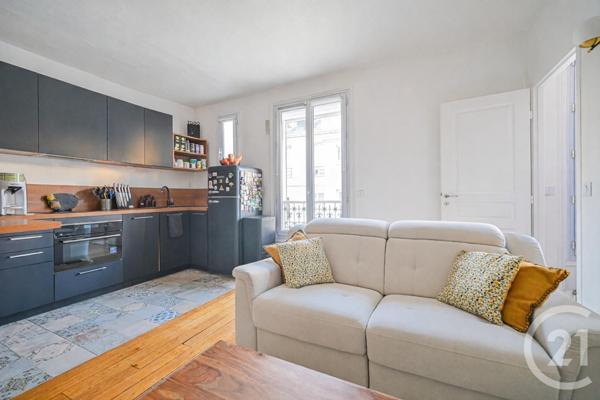 Appartement F3 à vendre  3 pièces - 48,57 m2 PARIS - 75020
