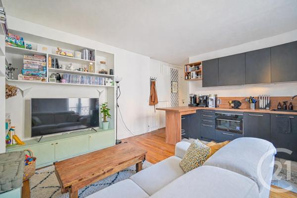 Appartement F3 à vendre  3 pièces - 48,57 m2 PARIS - 75020