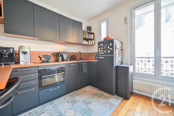 Appartement F3 à vendre  3 pièces - 48,57 m2 PARIS - 75020