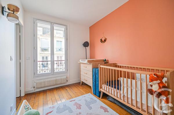 Appartement F3 à vendre  3 pièces - 48,57 m2 PARIS - 75020