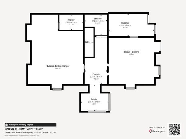 Vente maison à Roscoff, 7 pièces 133.1m²