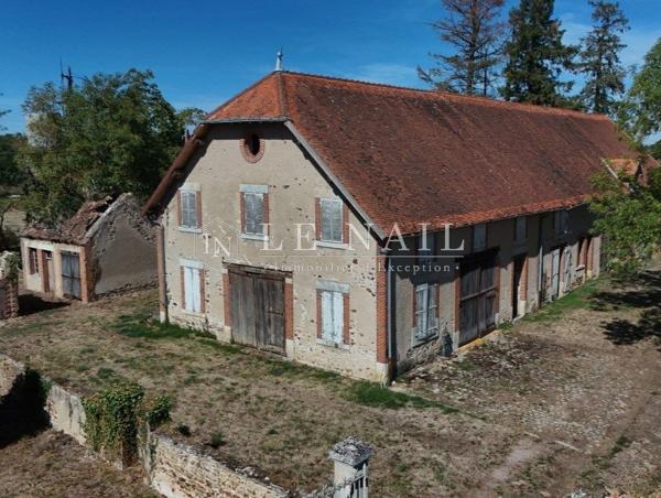 Élégante demeure du XIXe siècle sur 2 ha dans le bocage Bourbonnais