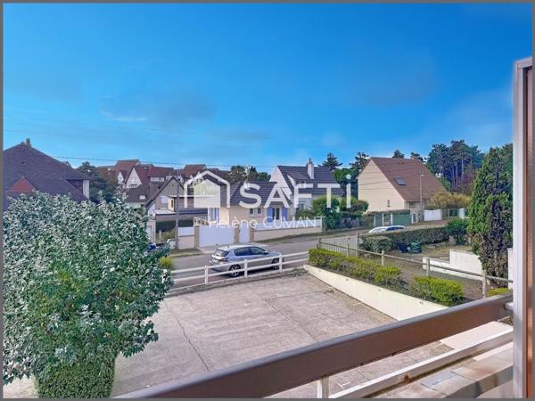 A 150 m de la plage, studio entièrement rénové avec balcon et parking