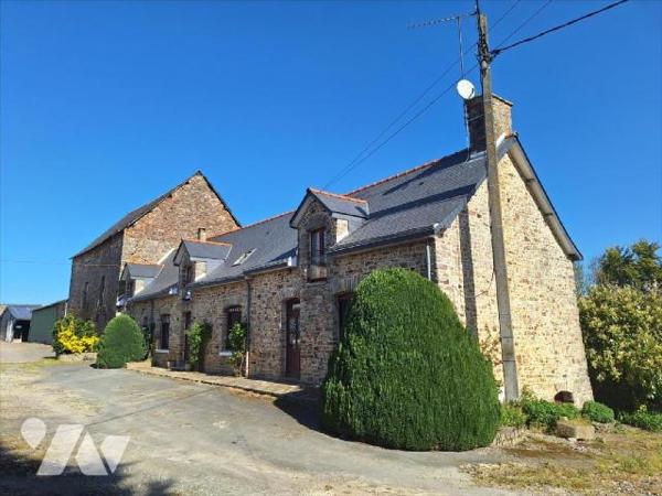 A Vendre, à LA CROIXILLE (53380), en Mayenne. Une maison d'habitation, comprenant : 
- au rez ...