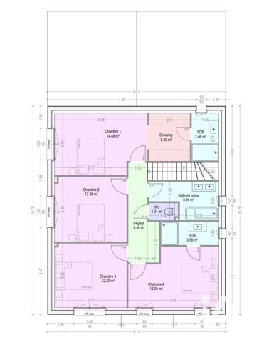 Terrain à vendre 764 m² Saint-Julien-lès-Metz