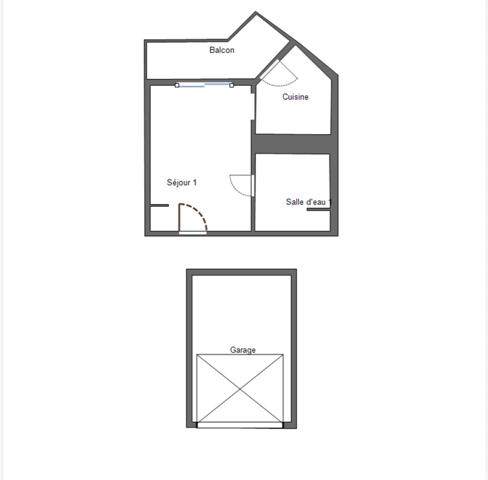 Appartement à vendre 2 pièces 27 m² Cagnes-sur-Mer