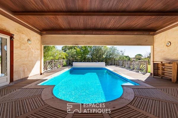 Propriété avec vue imprenable sur le Canigou et possibilité de chambres d’hôtes