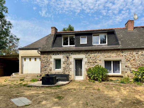 Pléguien (22290) Maison, garage et jardin.