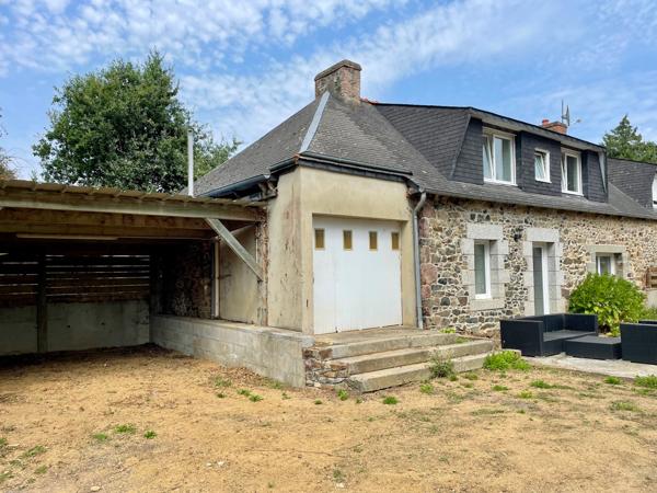 Pléguien (22290) Maison, garage et jardin.