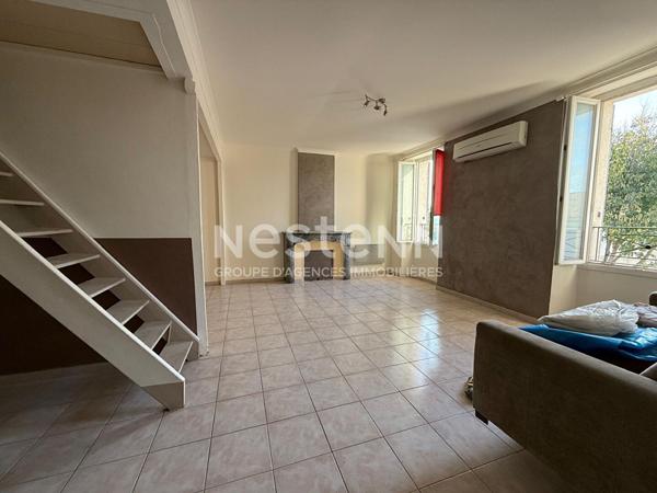 Appartement Septemes Les Vallons 4 pièces - 3chambres - local commercial - jardin - centre ville -