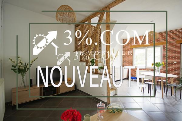 Maison
                                                                                                                                                                                                                                                                                                                        3 pièce(s)                                                                                                                                                                                                          2 chambre(s)                                                                                                                                                                                                          63  m²