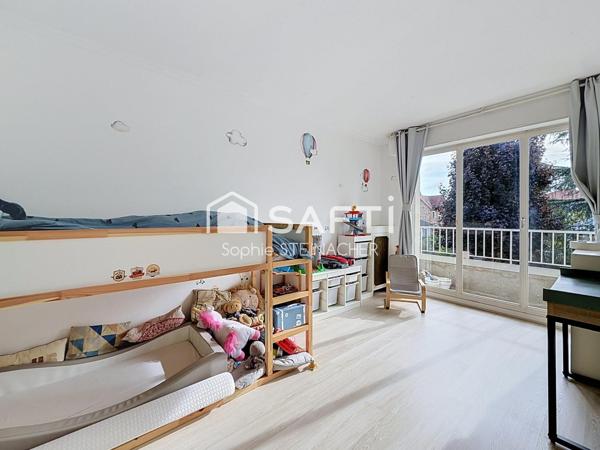 Appartement 2 chambres avec box, cave, balcon