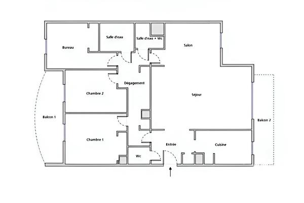 Appartement à vendre 5 pièces 100,26 m² Châtillon