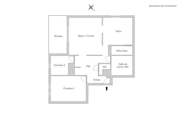 Appartement Paris 4 e - RUE MORNAY